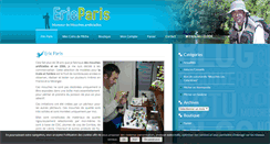 Desktop Screenshot of ericparis.fr